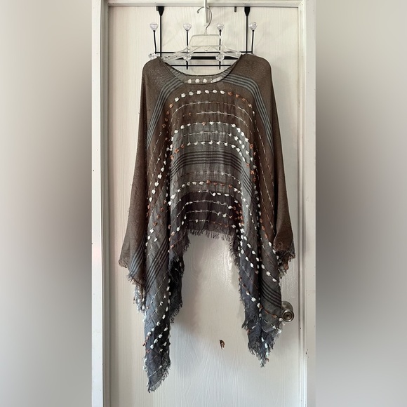 Demdaco Puff Textured Poncho - Picture 3 of 8